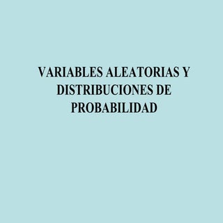 Estadistica y probabilidades cap VII