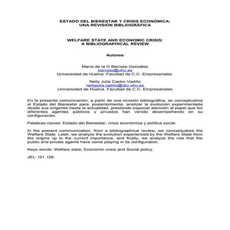 Estado del bienestar
