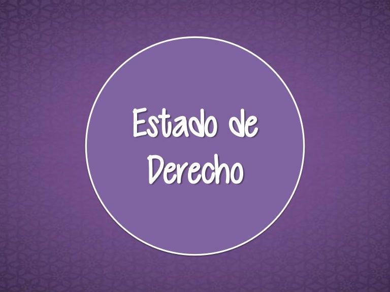 Estado de derecho