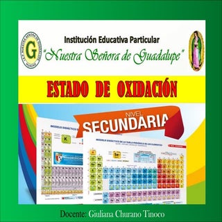 Estado  de  oxidación