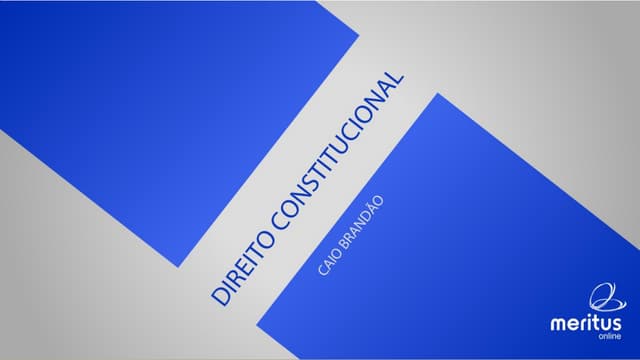 Direito Constitucional - Estado