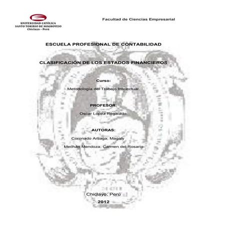 Estados financieros