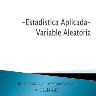 Estadística aplicada 