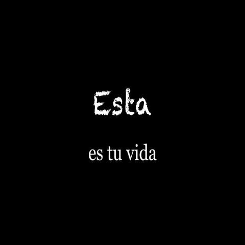 Esta es tu vida (This is your life Spanish version)