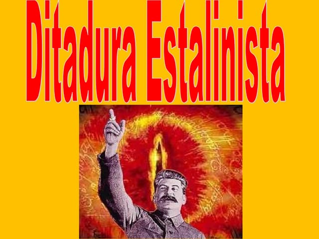 Ditadura Estalinista