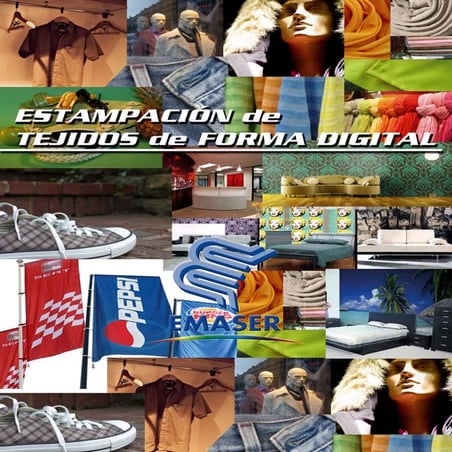 Estampacion de tejidos de forma digital 