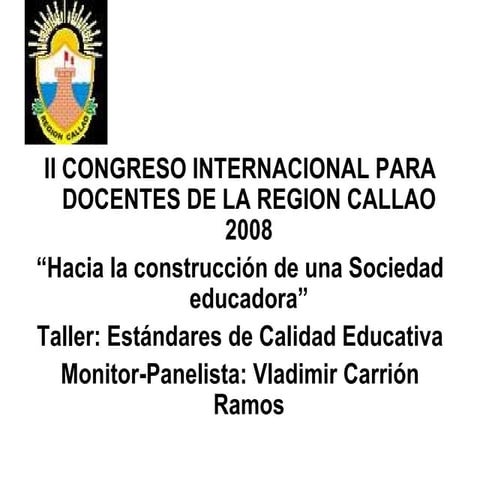 Estandares de Calidad Educativa