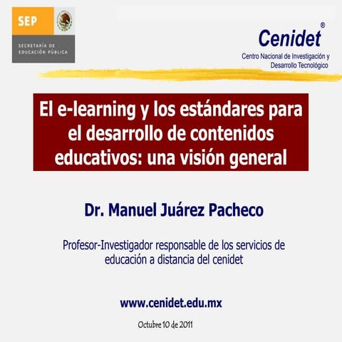 Estandares e-learning