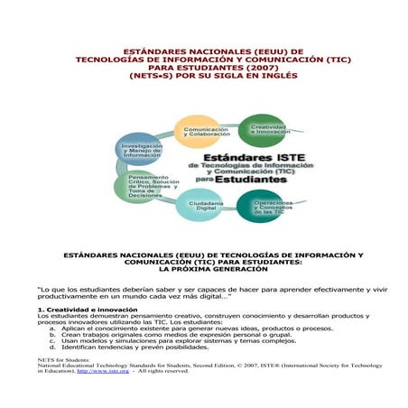 ISTE NETS-S | PPTX