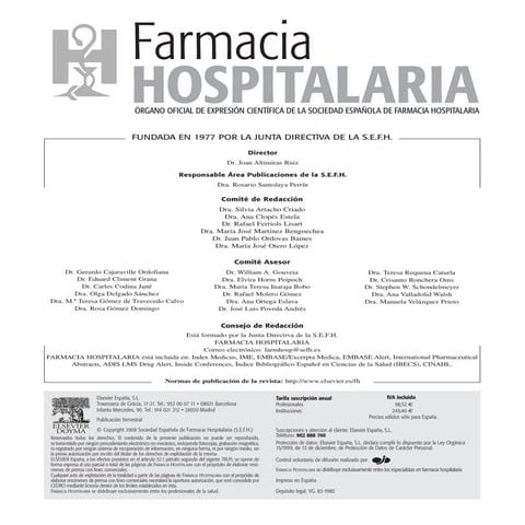 Estandares sefh 2009