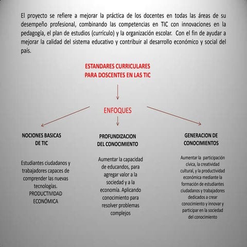 Estandares de competencias