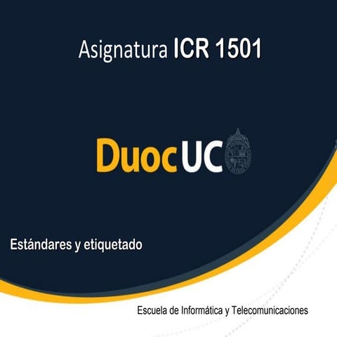 Estandares y etiquetado (cableado estructurado) by mocho