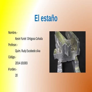 Estaño