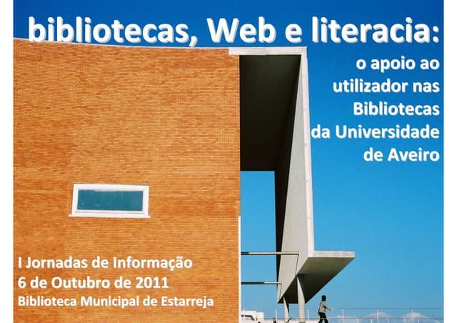 Bibliotecas da UA nas Jornadas Info...