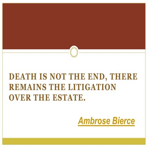 Estate planning