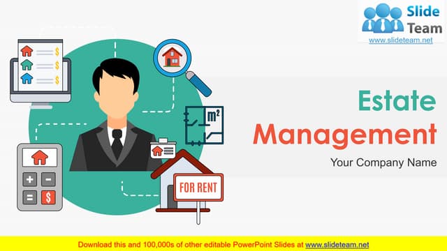 Estate Management PowerPoint Presentation Slides 