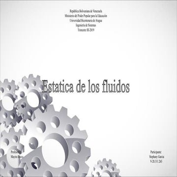Propiedades de los Fluidos | PPTX