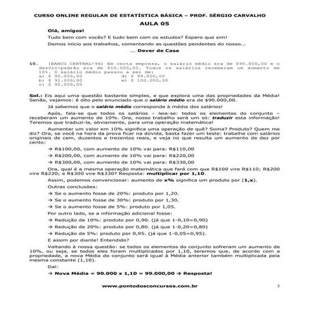 Estatistica regular 5