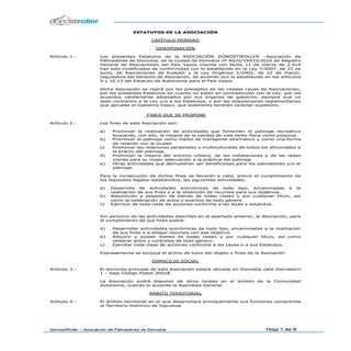 Estatutos rev.1