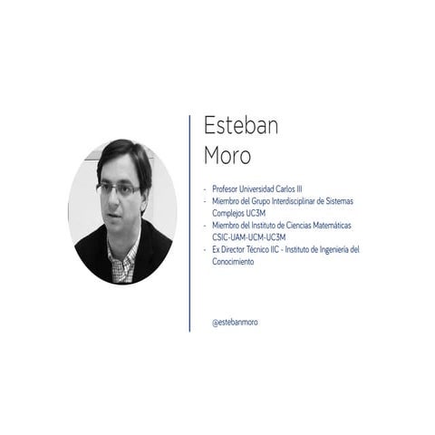 Esteban Moro en #sngular810