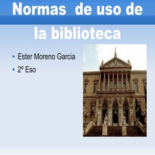 Normas de la biblioteca