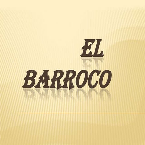 Literatura Barroca