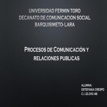 Estefania crespo relacionespublicas