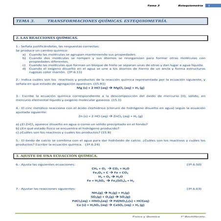 Estequiometria coleccion 1