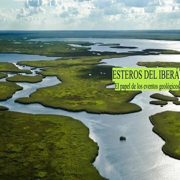 Esteros del Iberá trabajo final Geología | PPTX