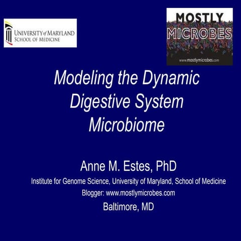 Ecological Disturbance of the Human Gut Microbiome