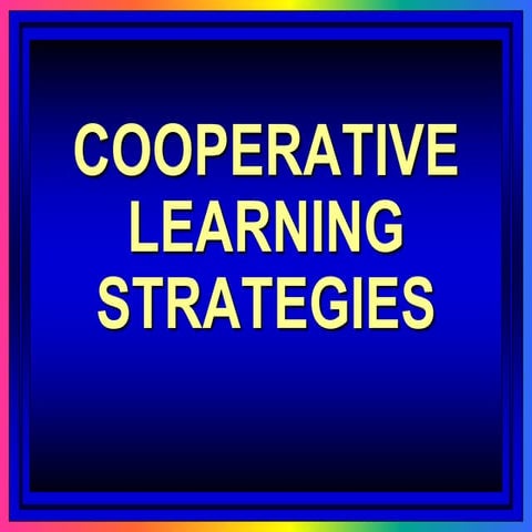 Esther. cooperative learning