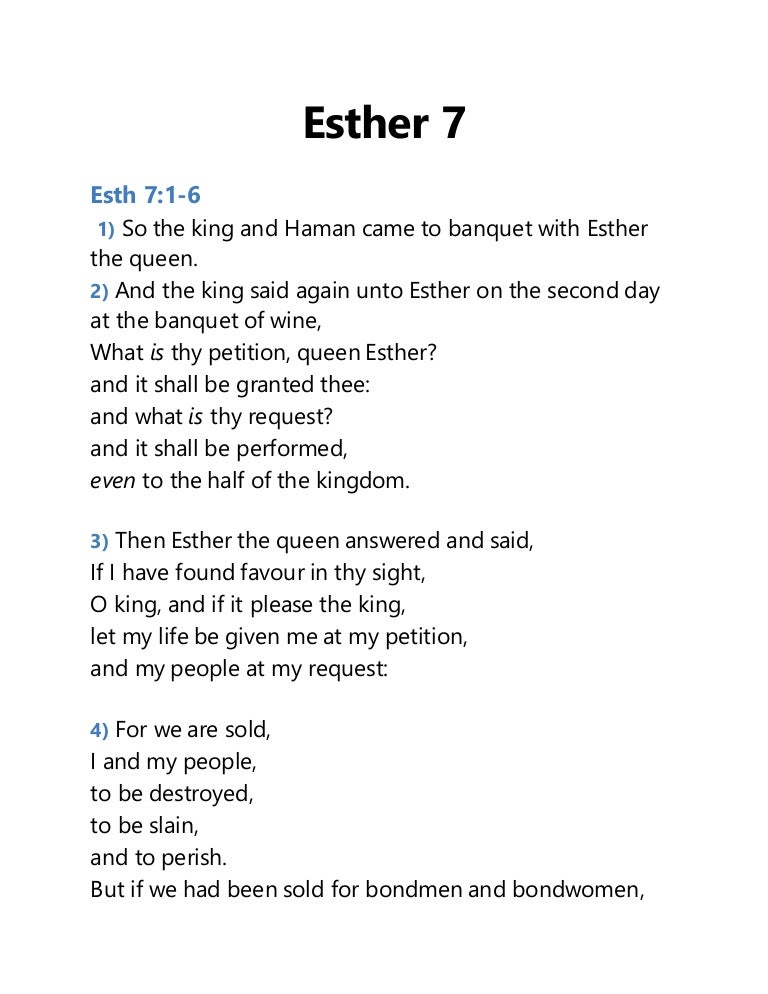 Esther 7