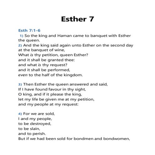 The Story - part 20, Courageous Queen Esther | PPTX