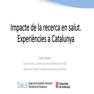 Presentació d'Esther Vizaino - Recerca amb impacte AQUAS.pdf