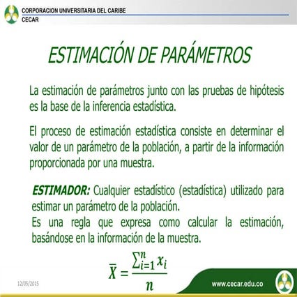 Estimación