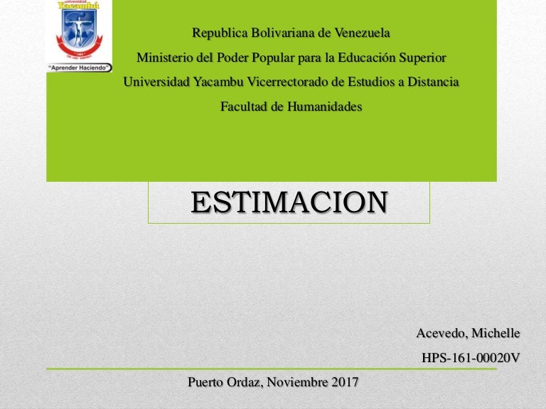 estimaci-n