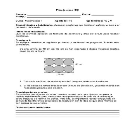 Estimar, medir y calcular