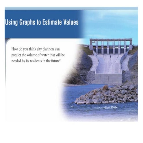 Estimating from graphs