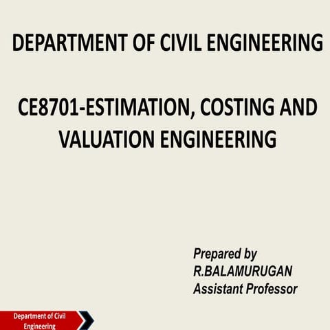 EstimationandCosting.ppt