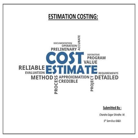 ESTIMATION COSTING sagar.docx pptx yesti