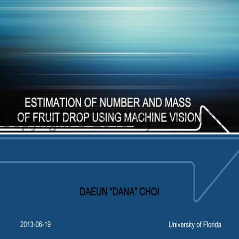 Mass and Volume Determination of Orange Fruit using Ultrasonic Sensors ...