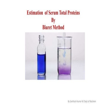 Estimation  of serum total Proteins & Albumin .pptx