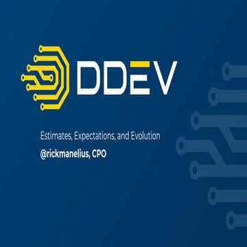 Estimations, Expectations, and Evolution During a Project's Journey from RFP ...