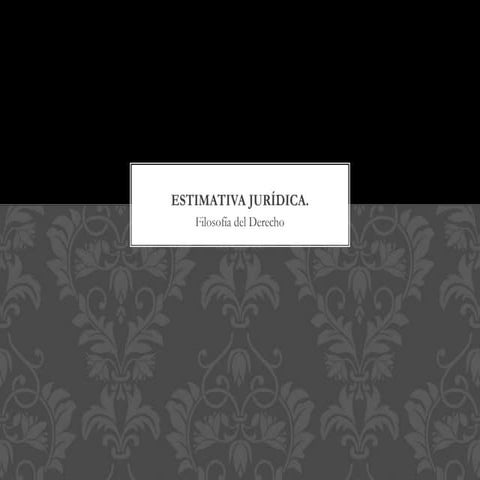 Estimativa jurídica