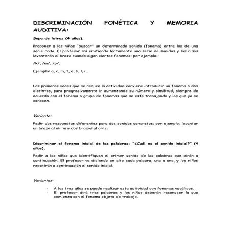 Estimulación del lenguaje 4 años