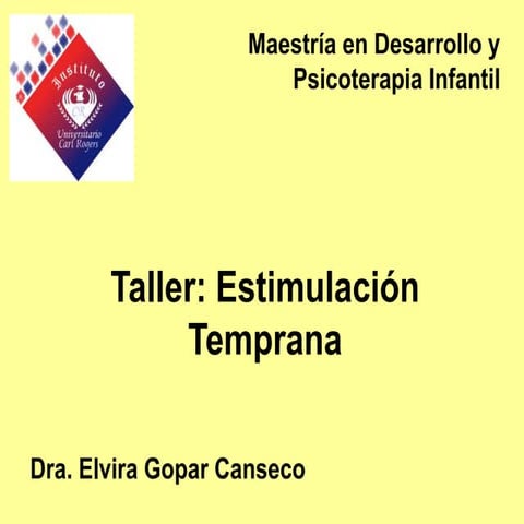 Estimulacion temprana (1)