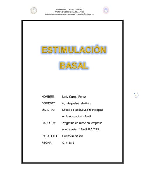 Estimulacion basal