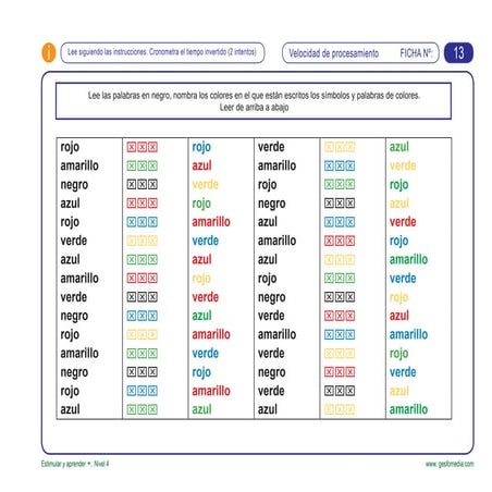 Estimular y aprender + 4