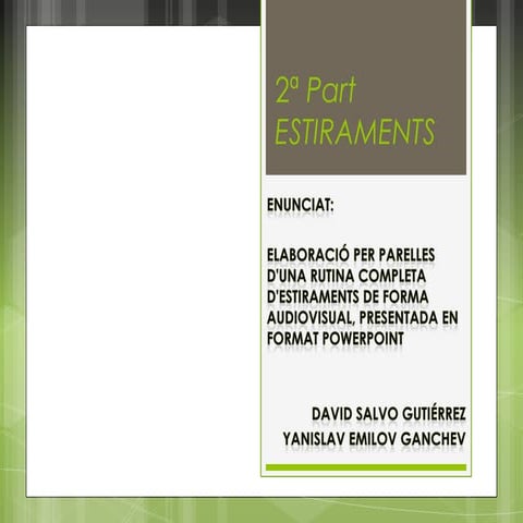 Estiraments d salvo y ganchev