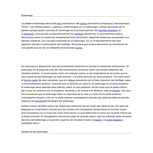 Estómago